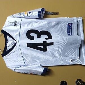 NFL performance apparel Steelers football jersey Polamalu *junior/kids size*